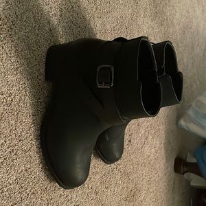 These cute black boots from the children’s place!